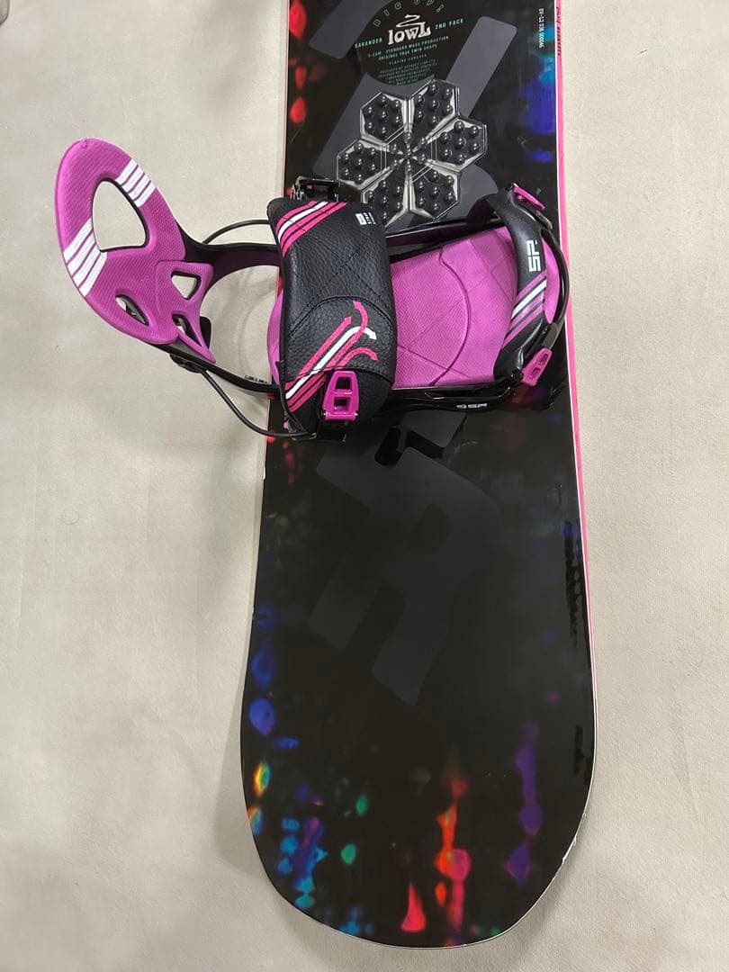 スノーボード3点セットSAVANDER 138 × SPビンディング　ケース付き