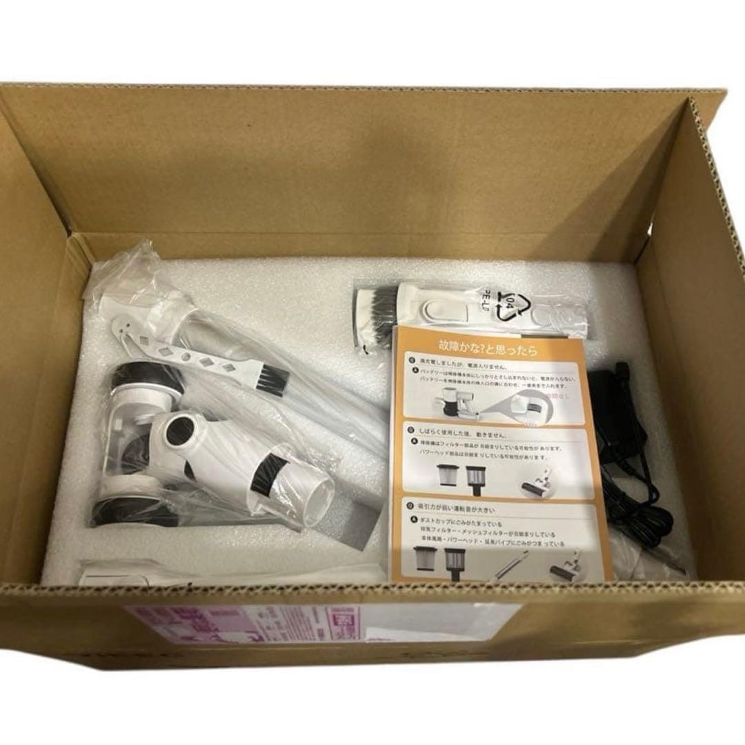 強力吸引❤️ コードレス掃除機 70kPa 自立式 AI汚れ検知 グリーンLED