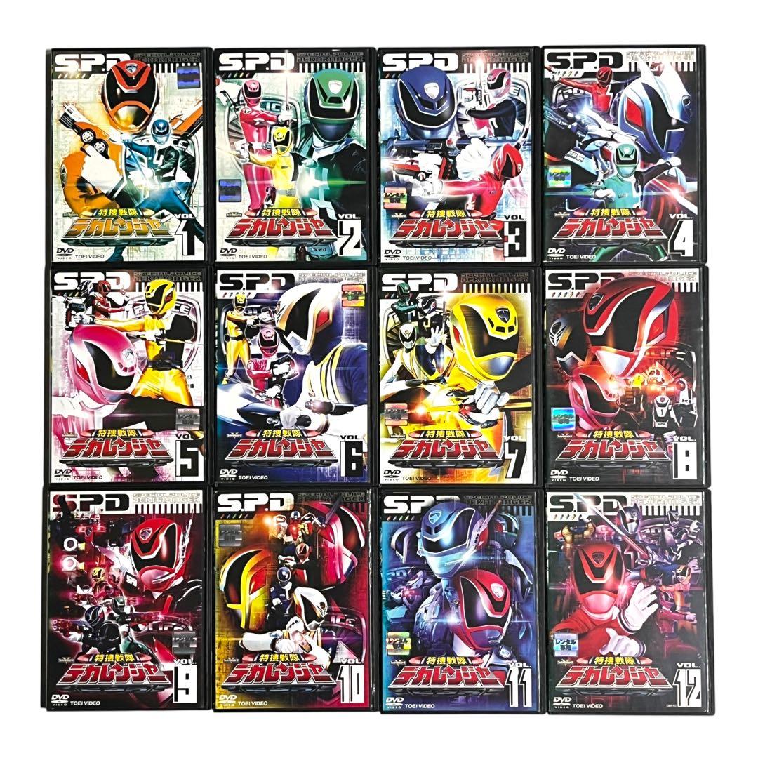 新品ケース DVD 「 特捜戦隊 デカレンジャー 」 全16巻 豪華セット