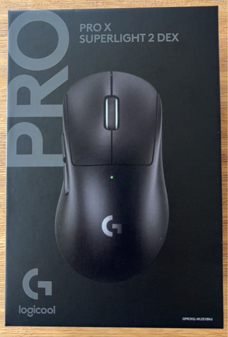 logicool PRO X SUPERLIGHT 2 DEX 黒 新品