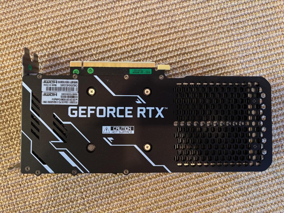 GEFORCE RTX 3060 8GB グラフィックボード