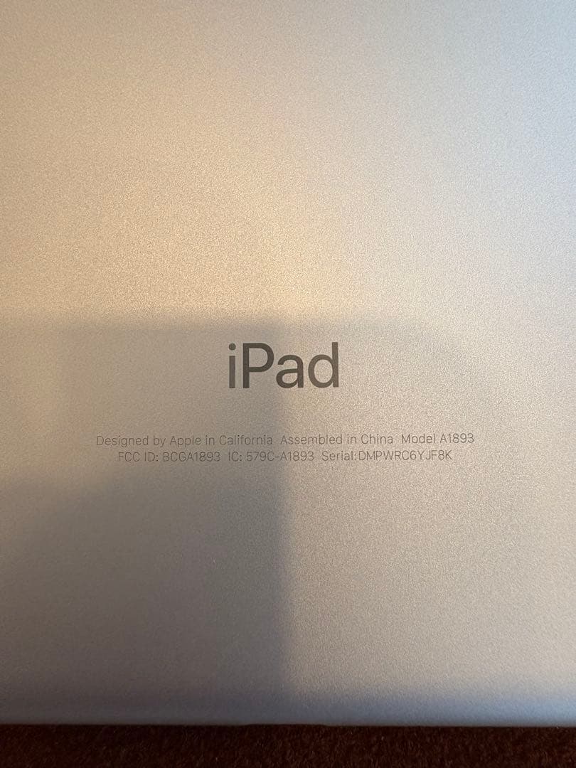 iPad 第6世代 アクティベーションロック解除済み