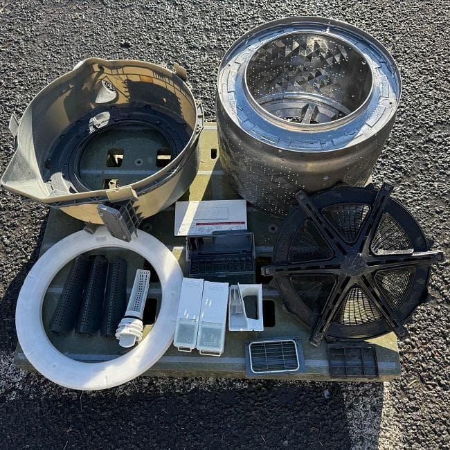 地域限定送料無料　美品 パナソニック ドラム式洗濯乾燥機 NA-VX9800L