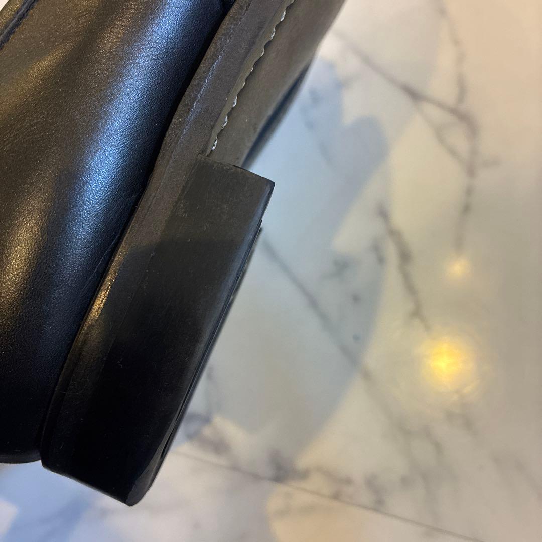 スコッチグレイン HIROKAWA 黒 ローファー