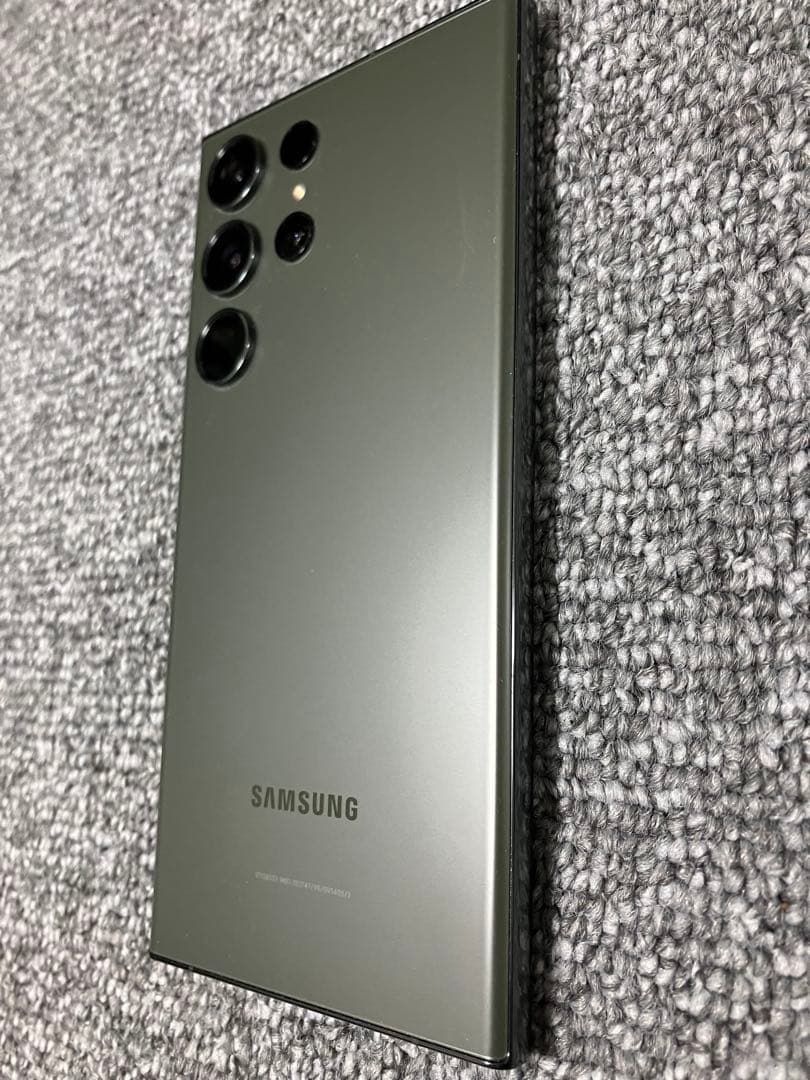 GalaxyS23 ultra 本体 256GB グリーン simフリー