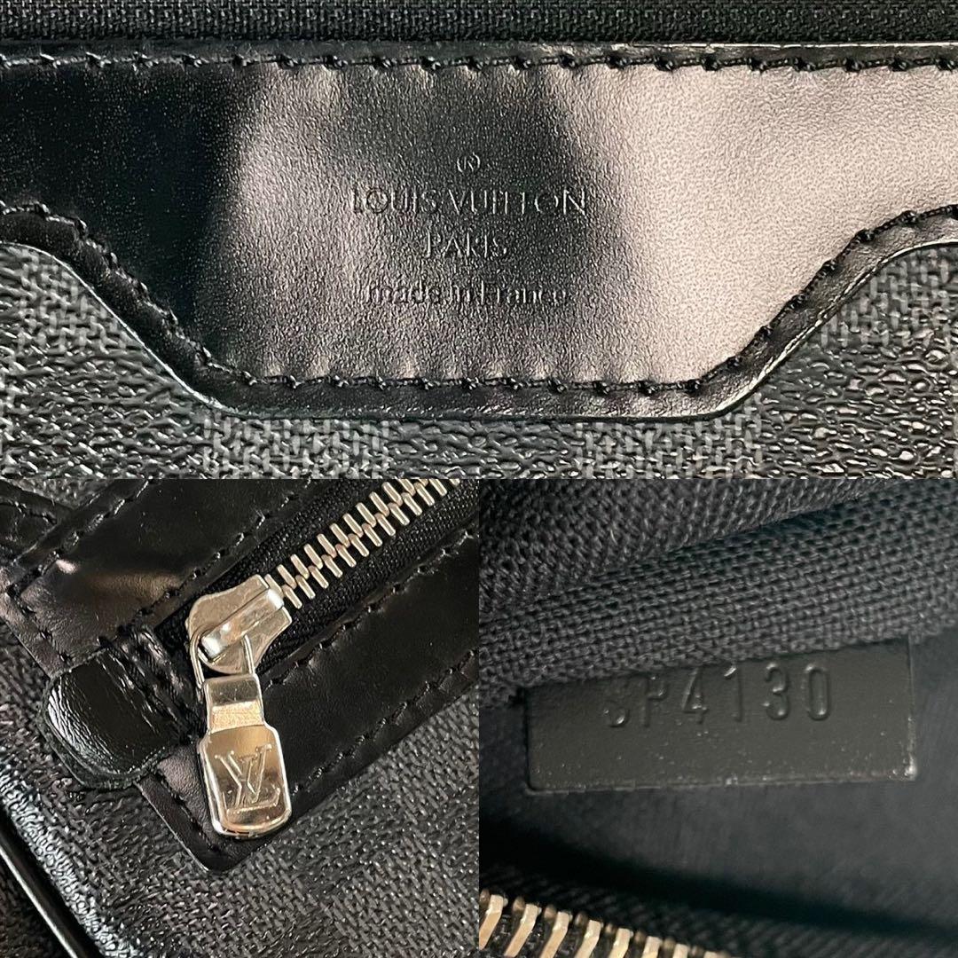 希少　ルイヴィトン　ダミエ　グラフィット　レンツォ　ショルダーバッグ　0200