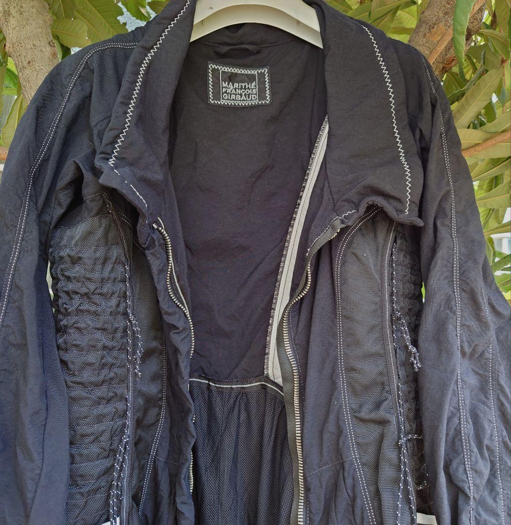 マリテフランソワジルボー ダブルジップ　ミリタリー　Aラインパラシュート コート