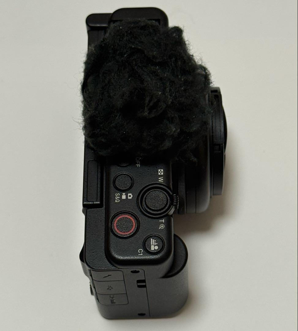 SONY VLOGCAM ZV-1F ブラック+ハンドグリップ付き