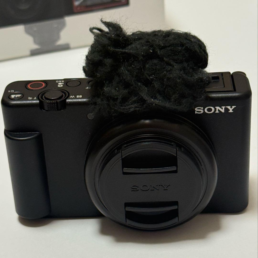 SONY VLOGCAM ZV-1F ブラック+ハンドグリップ付き