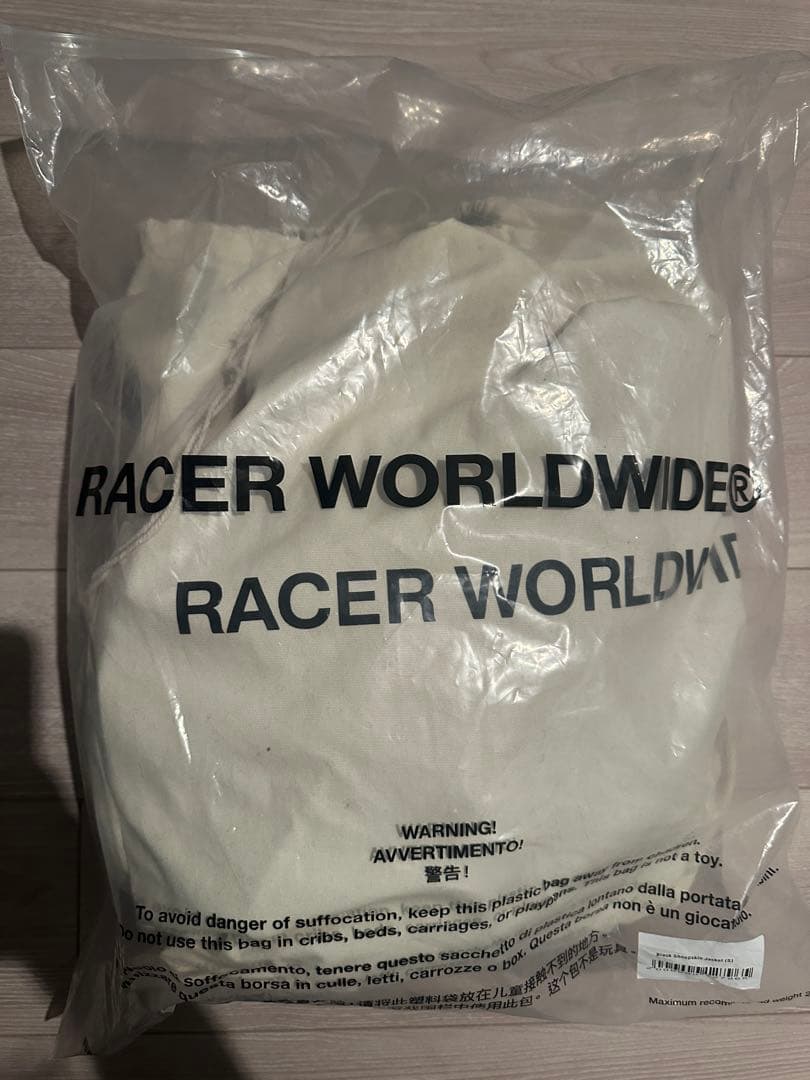 ジャケット・アウター RACERWORLDWIDE sheepskin jacket S black