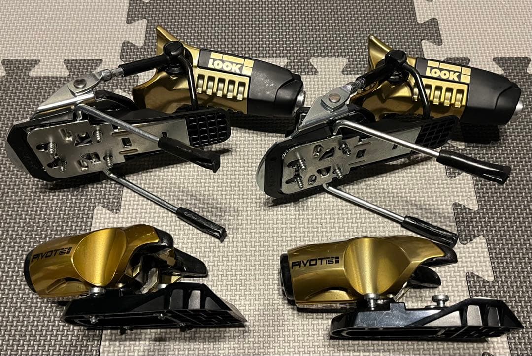 LOOK スキービンディングPIVOT 15 ブレーキ幅75mm 、115mm
