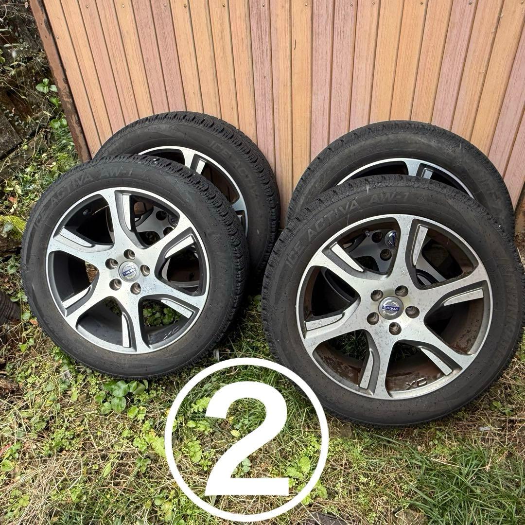 ②【送料込】235/50 R18 スタッドレス VOLVO XC70 4本set