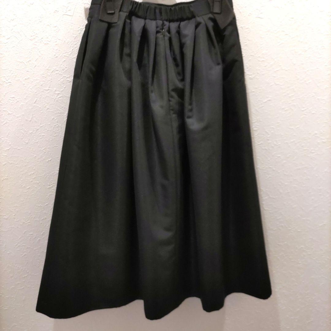 liala×PG グログランタックスカート　ロング丈　黒　Lサイズ　フォーマル