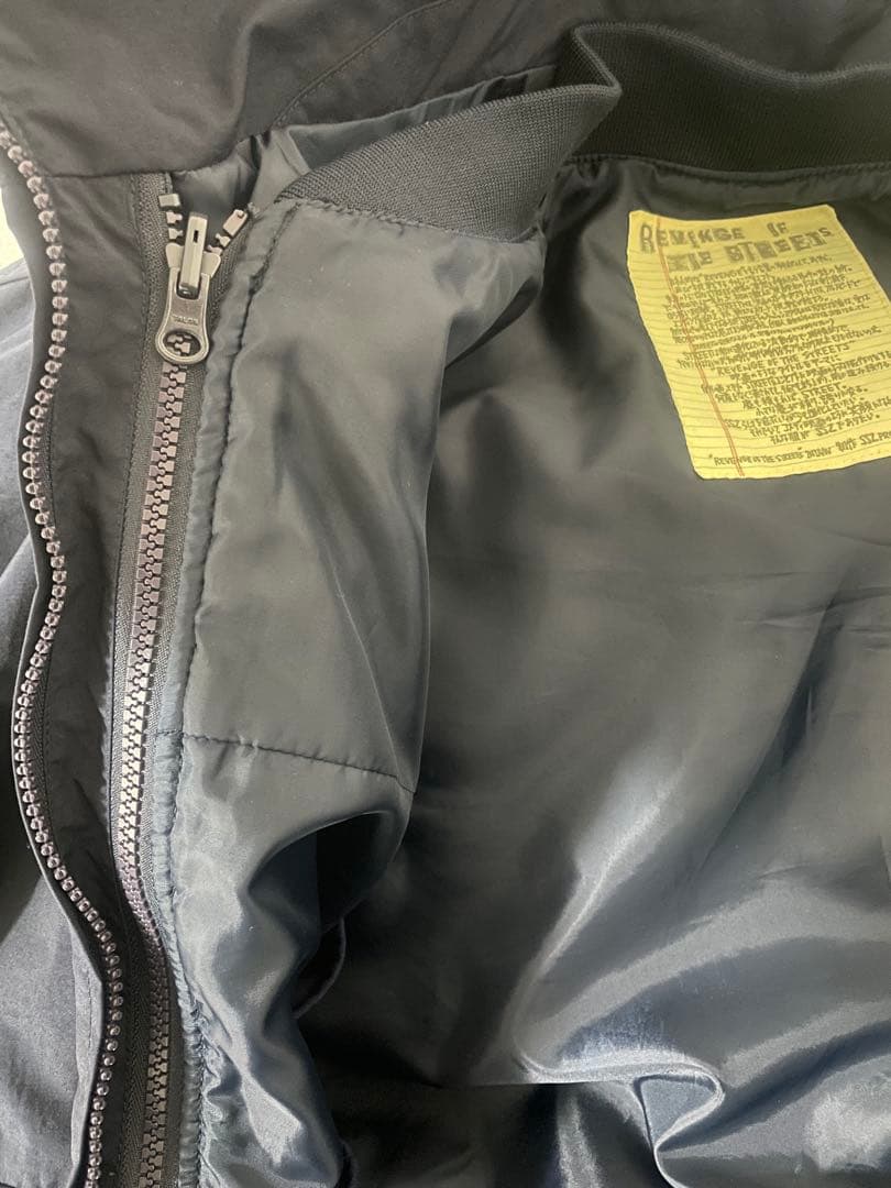 ハ*カ様 AH.H SSZ A.H NYPD 名作ビッグジャケットM ネイビー