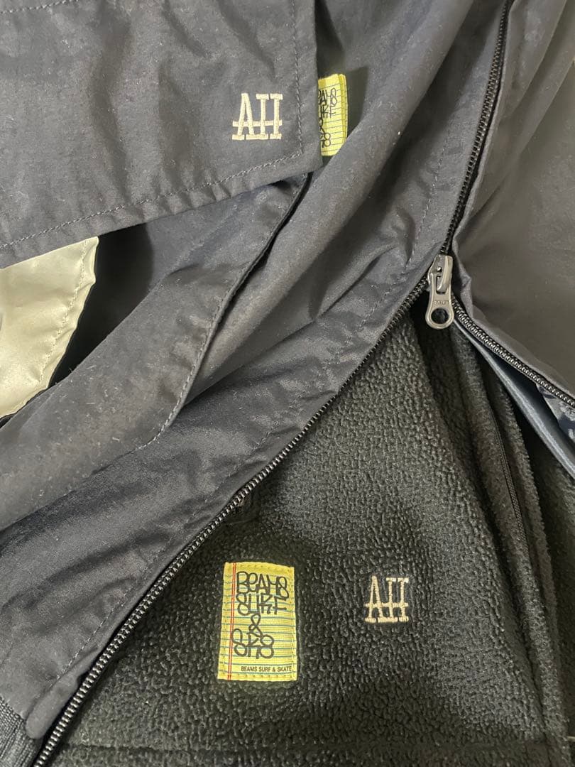 ハ*カ様 AH.H SSZ A.H NYPD 名作ビッグジャケットM ネイビー