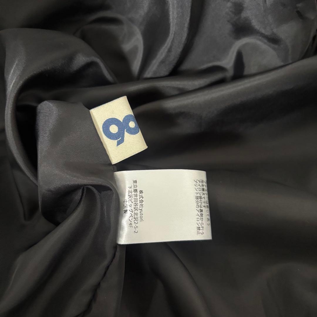 未使用級✨アンブロ×9090 中綿　ダウンジャケット　コラボ　ブラック　M 刺繍