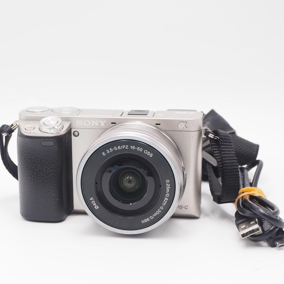 ミラーレス一眼カメラ SONY α6000 レンズセット！動作確認済み‼️