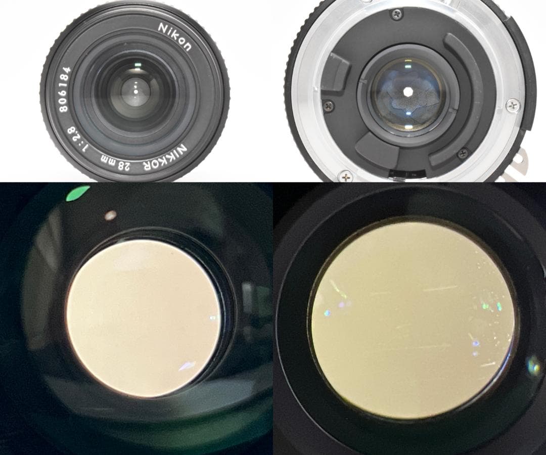 フィルムカメラ Nikon FE Ai-S NIKKOR 28mm F2.8