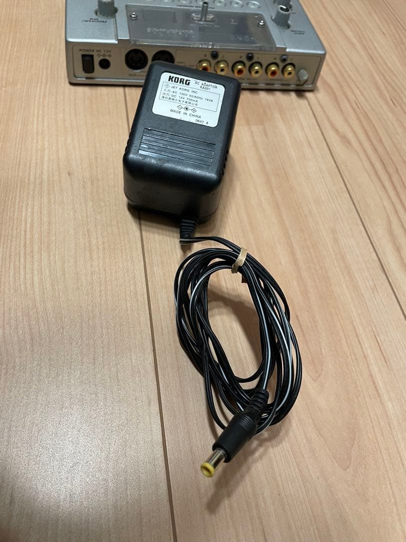 KORG サンプラー DC 12V ACアダプター付き