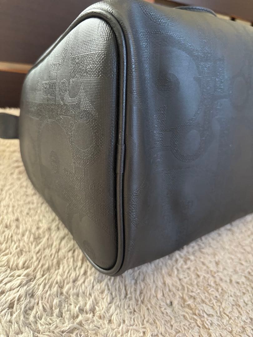 【Christian Dior 】ブラック ミニボストンバッグPVCレザー美品✨