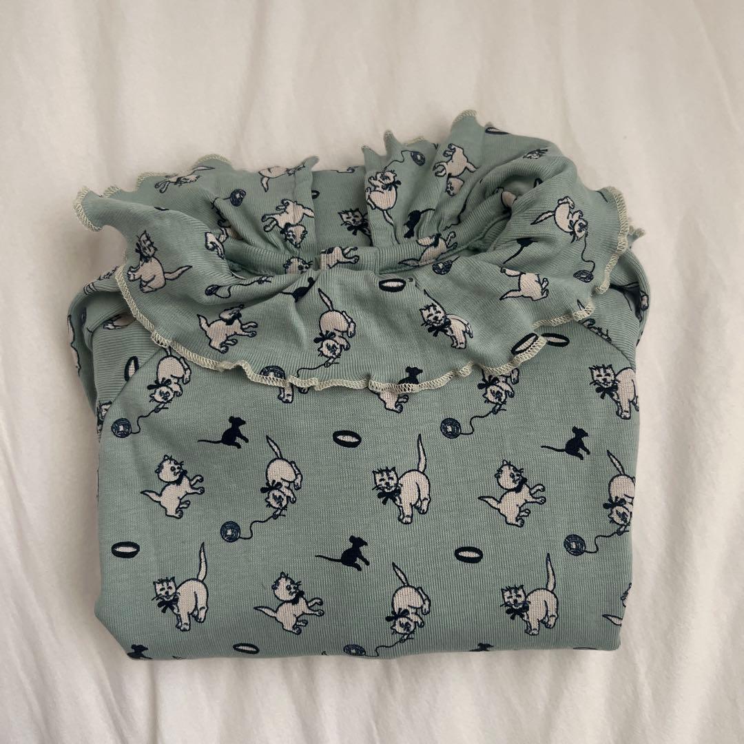 misha and puff 猫　ロンパース　18-24M