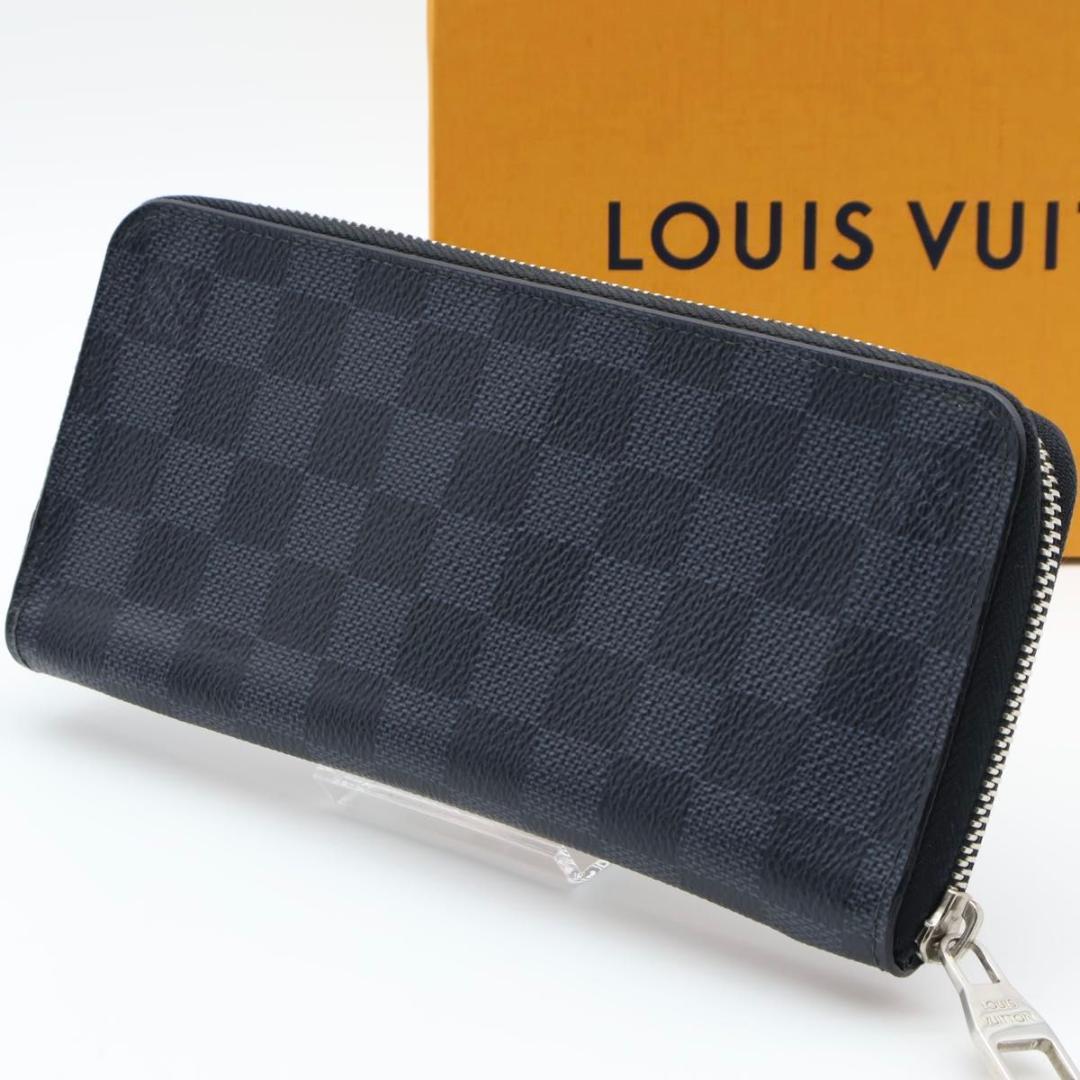 【SALE】ルイヴィトン　ジッピーウォレットヴェルティカル　ダミエコバルト