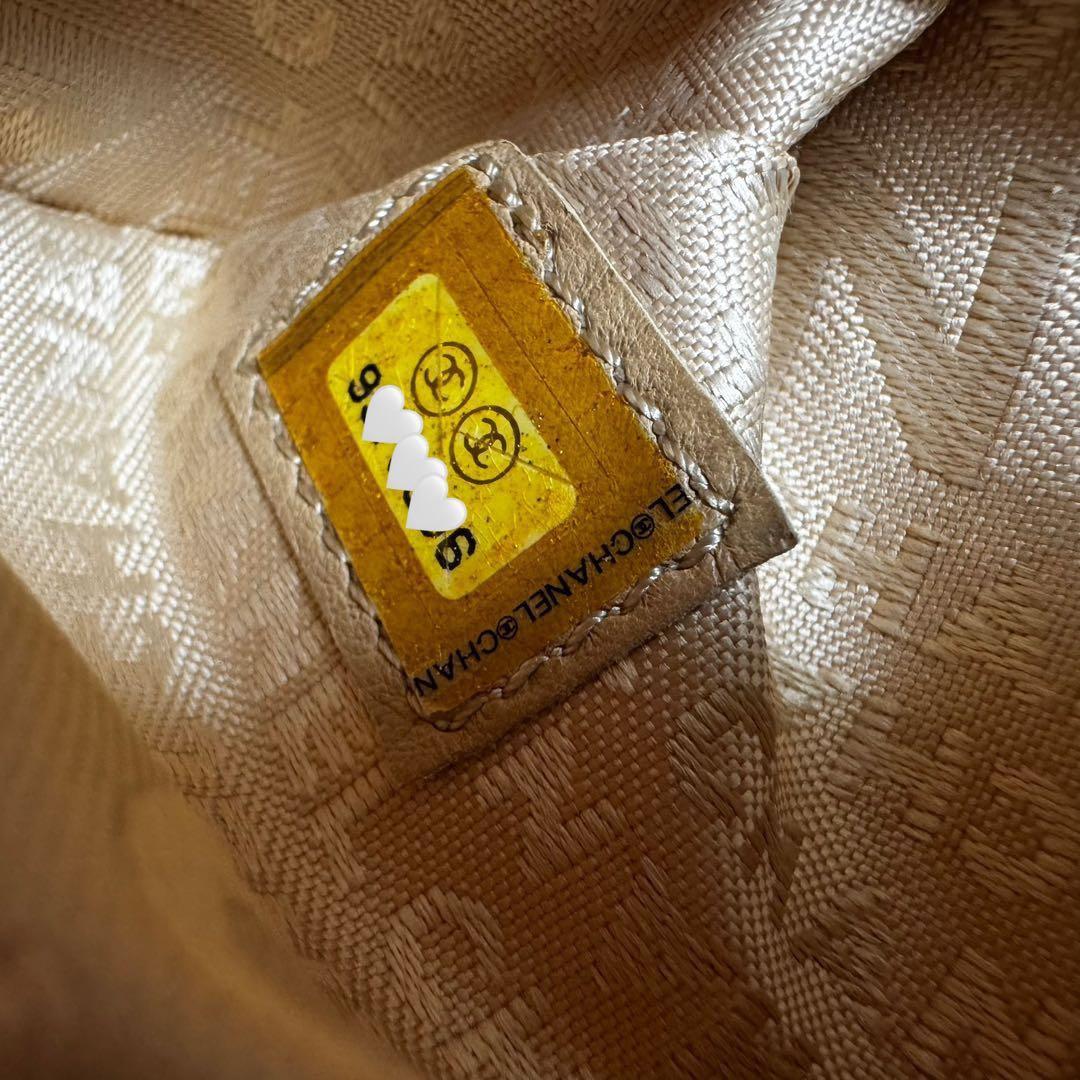 美品♡ シャネル パンチング デカココ ハンドバッグ キャビアスキン マトラッセ