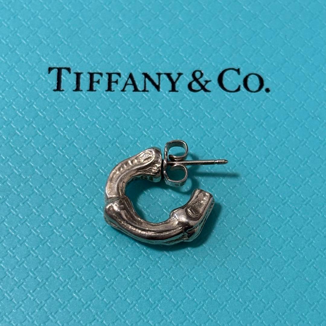 Tiffany バンブー ピアス スモール 片耳 sy925