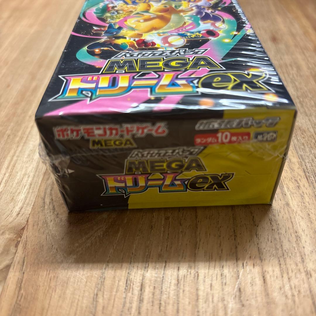 シュリンク付き　ポケモンカード　MEGAドリームex 4BOX