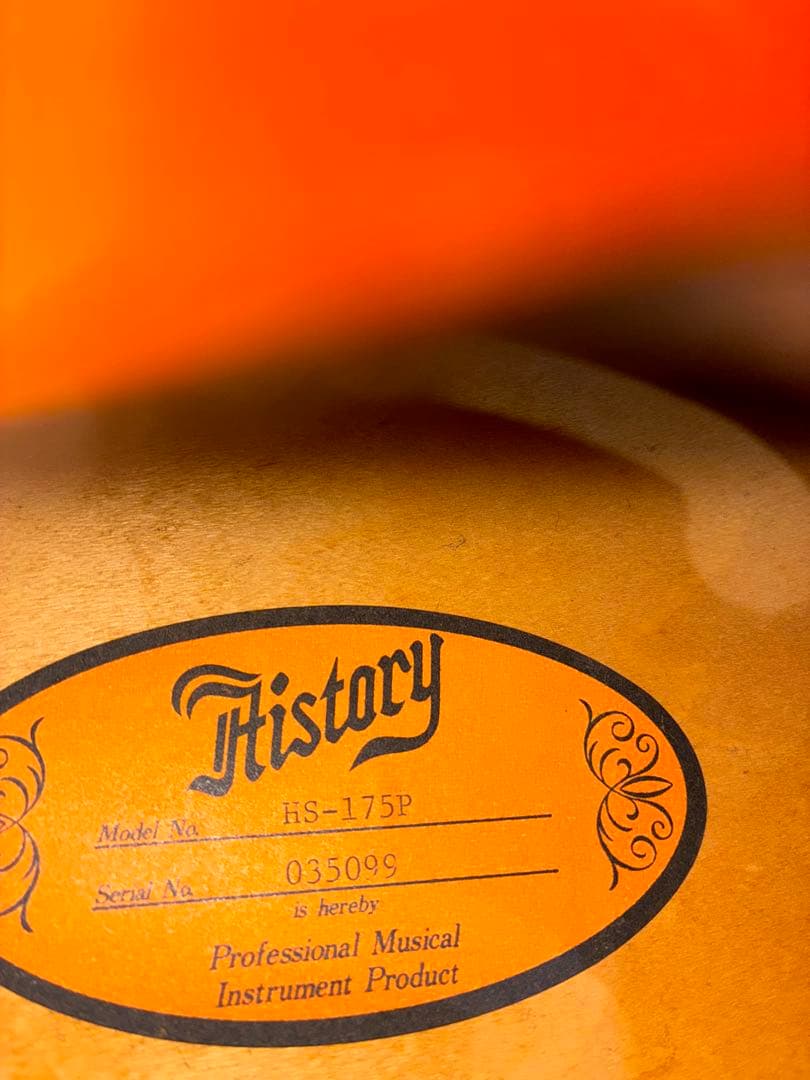 ＊ジャンクHistory アコースティックギター HS-175P 島村楽器