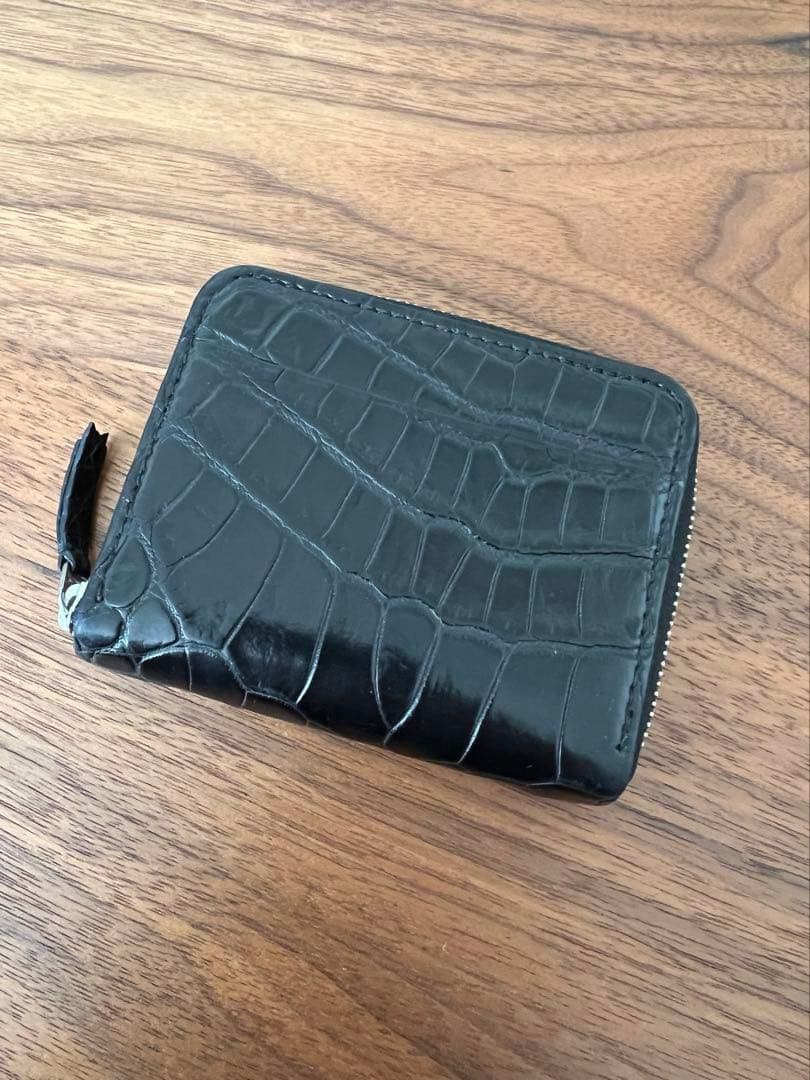【カンダミサコ】pocketwallet ナイルクロコダイル【限定】