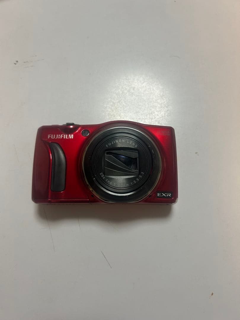 Fujifilm finepix f800exrコンパクトデジタルカメラ レッド
