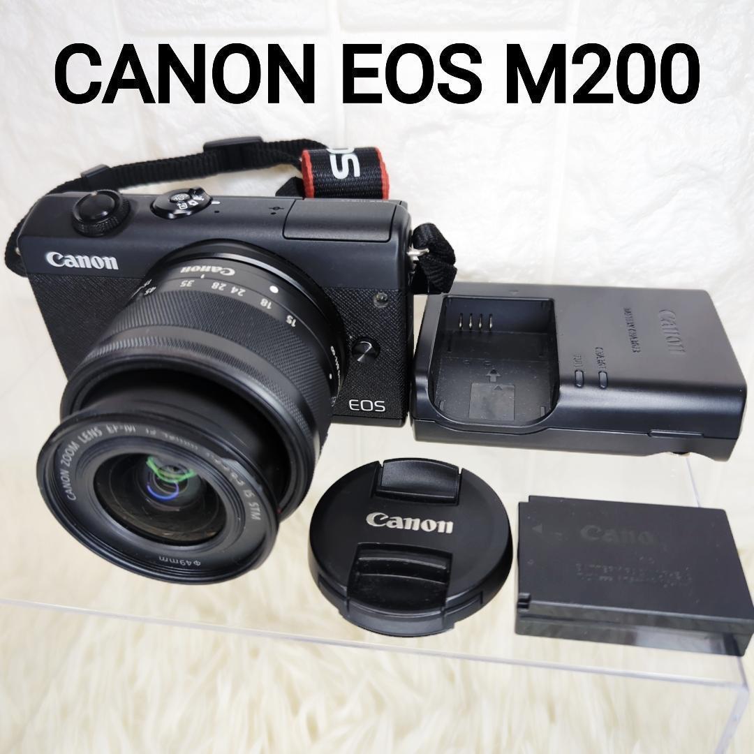 CANON EOS M200 EF-15-45 IS STM レンズキット