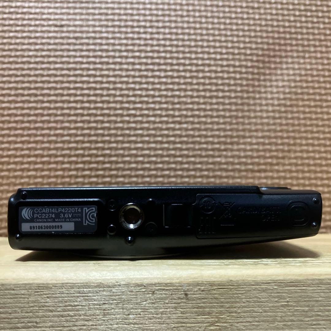 Canon IXY650 コンデジ ブラック 予備バッテリー/SDカード付き