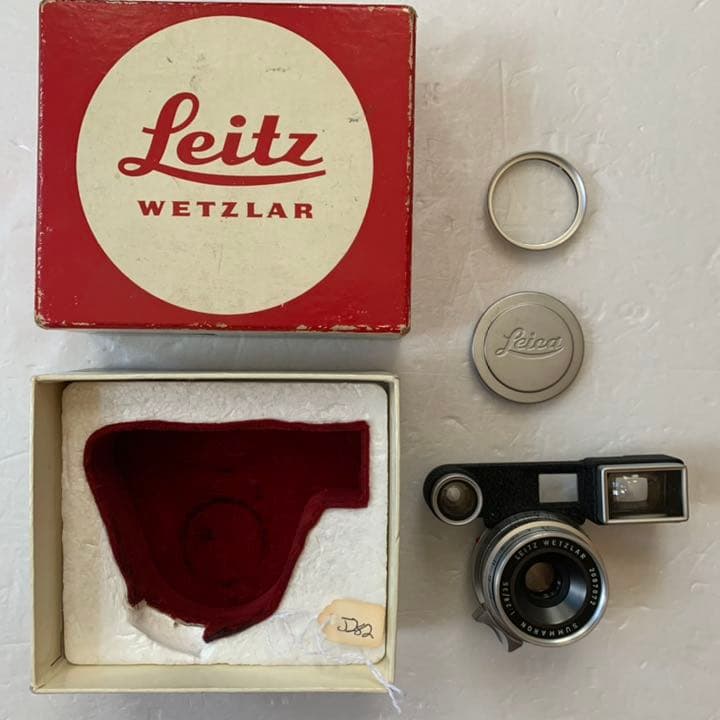 Leica Summaron 35mm f2.8 Mマウント メガネ付き