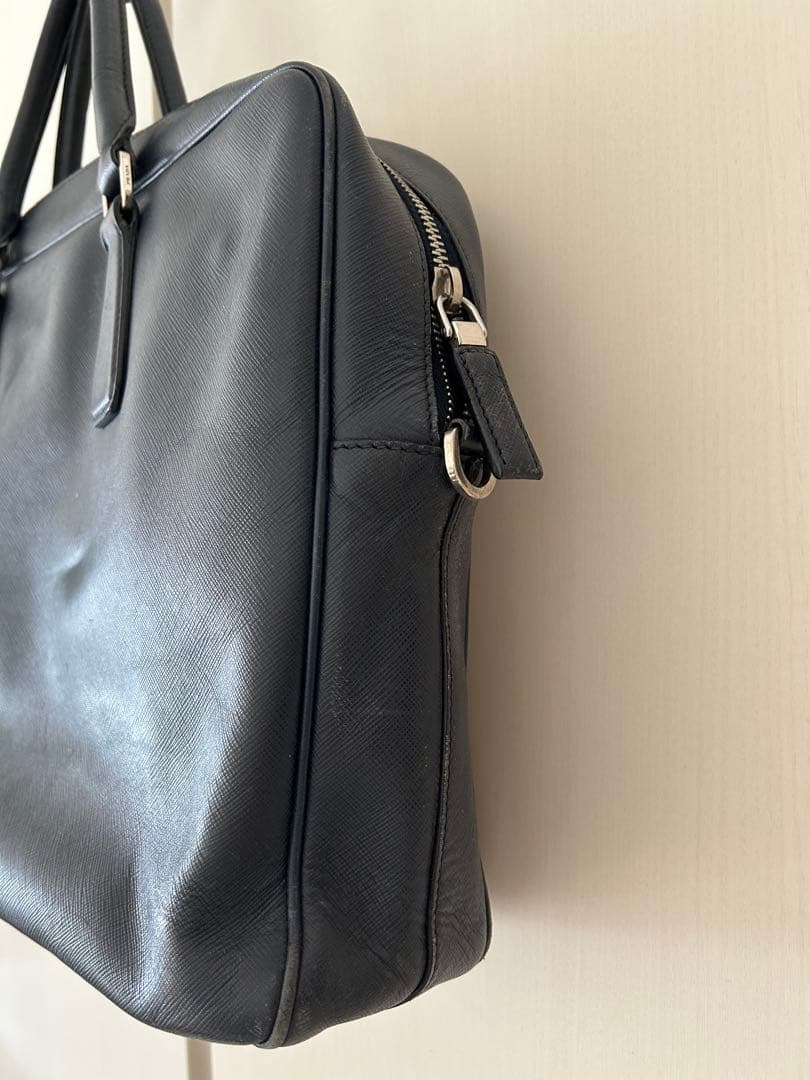 PRADA レザー ビジネスバッグ ジャンク品