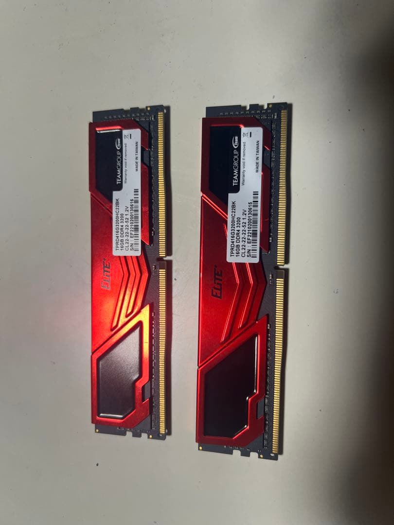 TEAMGROUP 16GB DDR4 3200 2枚