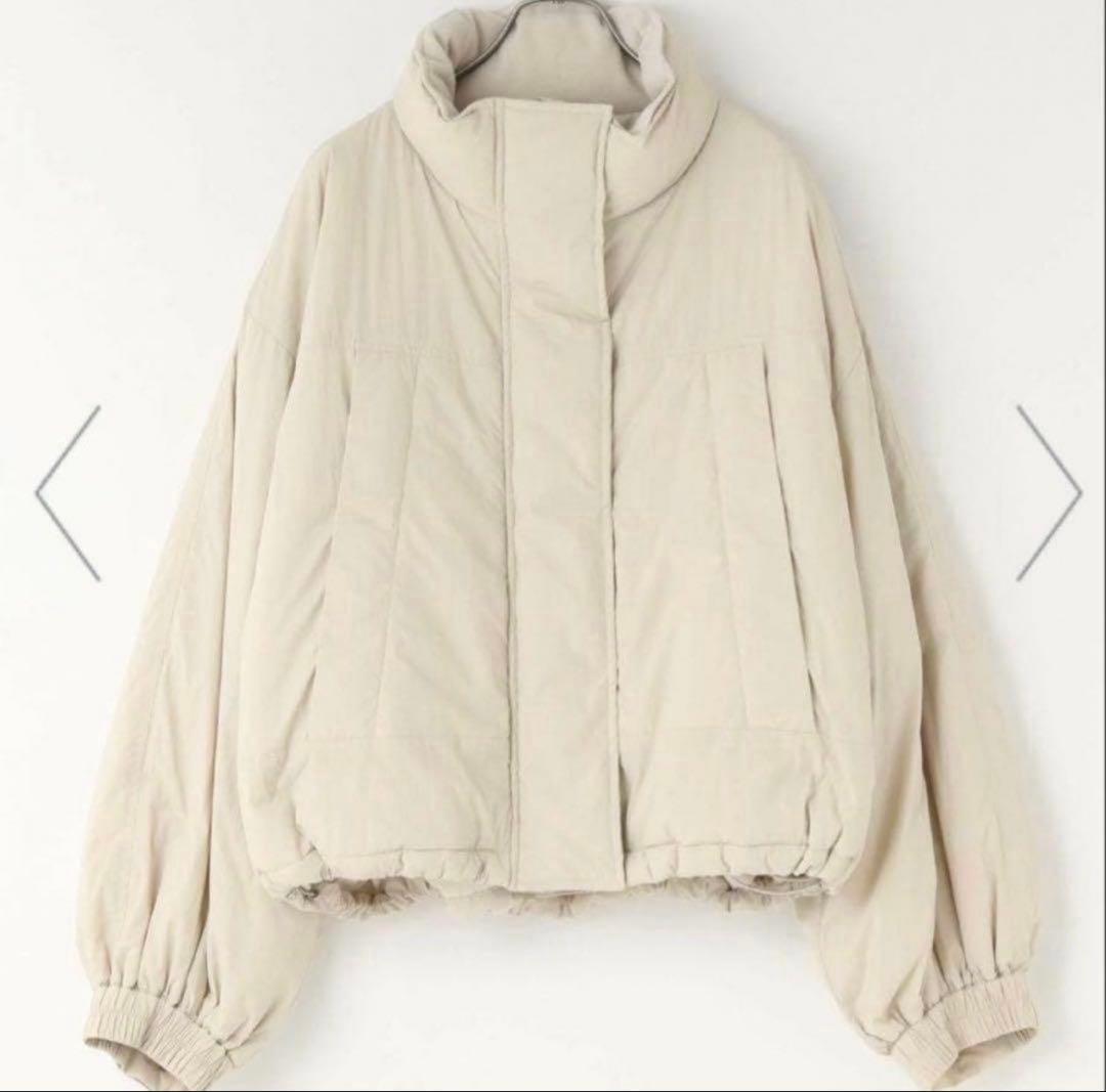 LOWRYSFARM モンスターショートコート　アイボリー