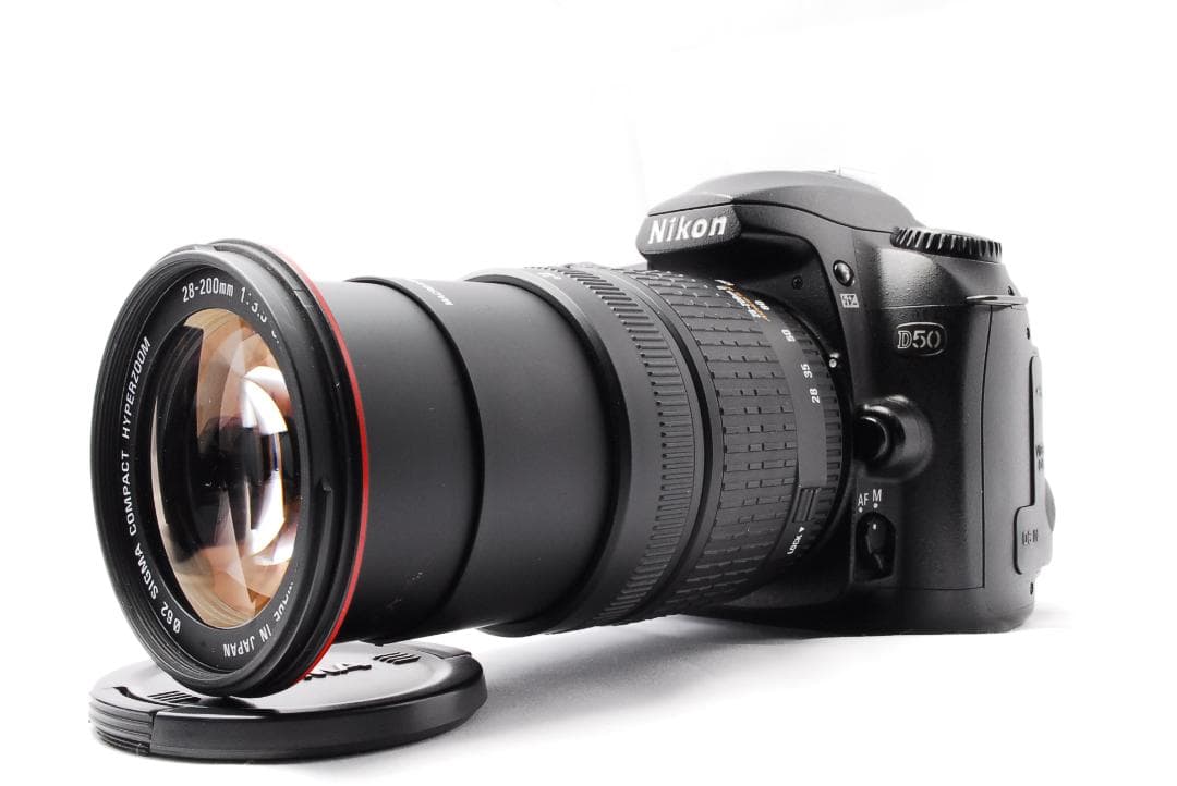 ✨入門機におすすめ✨Nikon D50 レンズセット スマホ転送 初心者