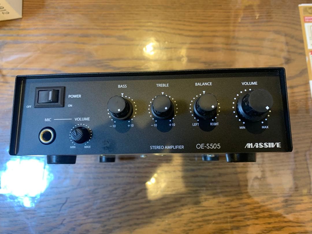 MASSIVE OE-S505 アンプ