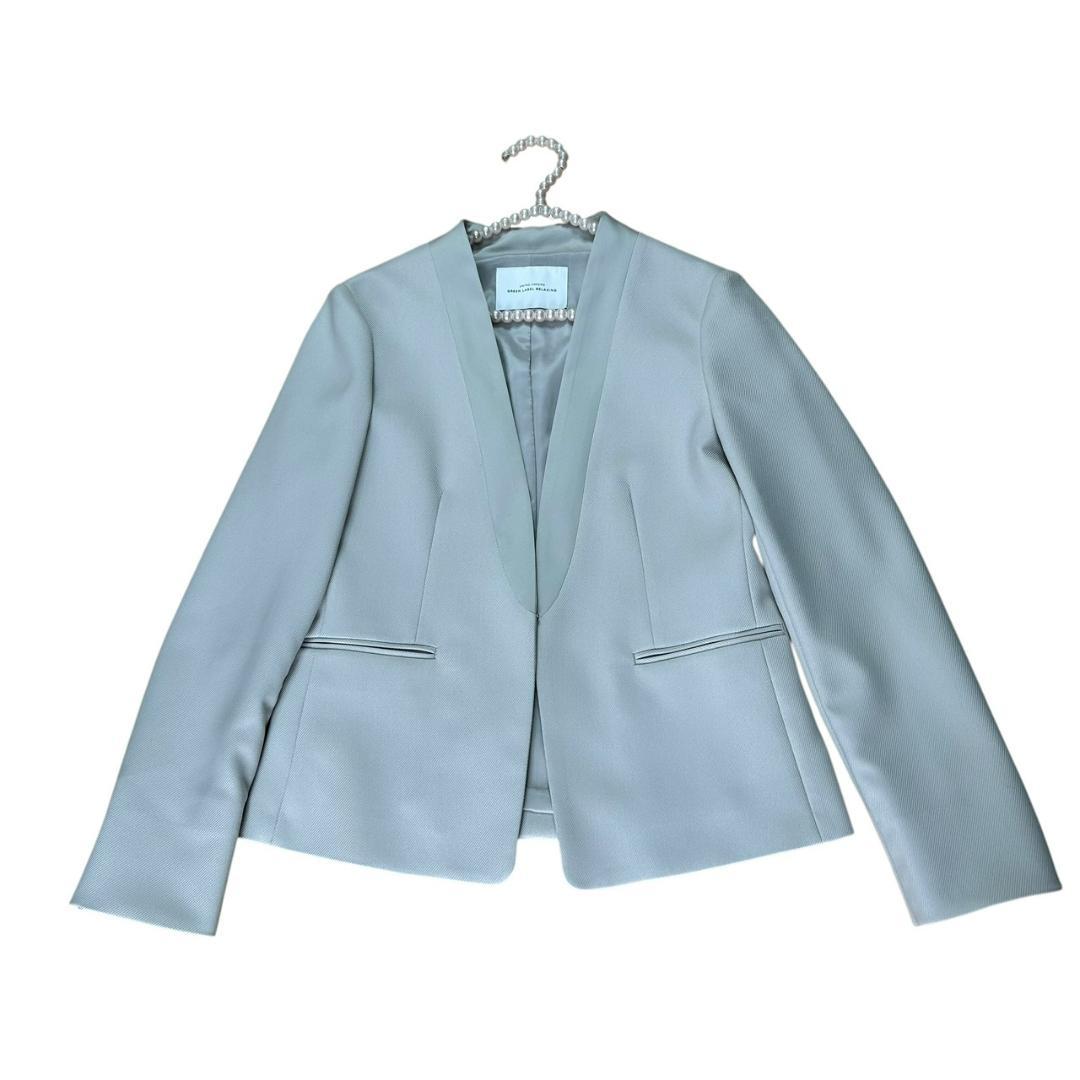 グリーンレーベルリラクシング　スーツ　3点セット　ノーカラー　大きいサイズ