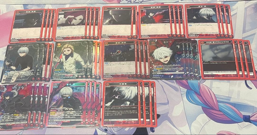 ユニオンアリーナ　東京喰種　アオギリ　金木　絢都デッキ　パラレル付き