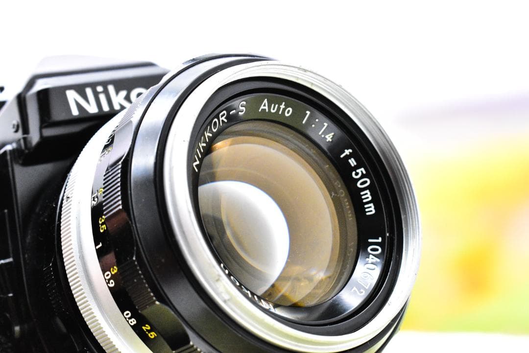 【整備済 美品】ニコン Nikon FE 黒 + 50mm F1.4