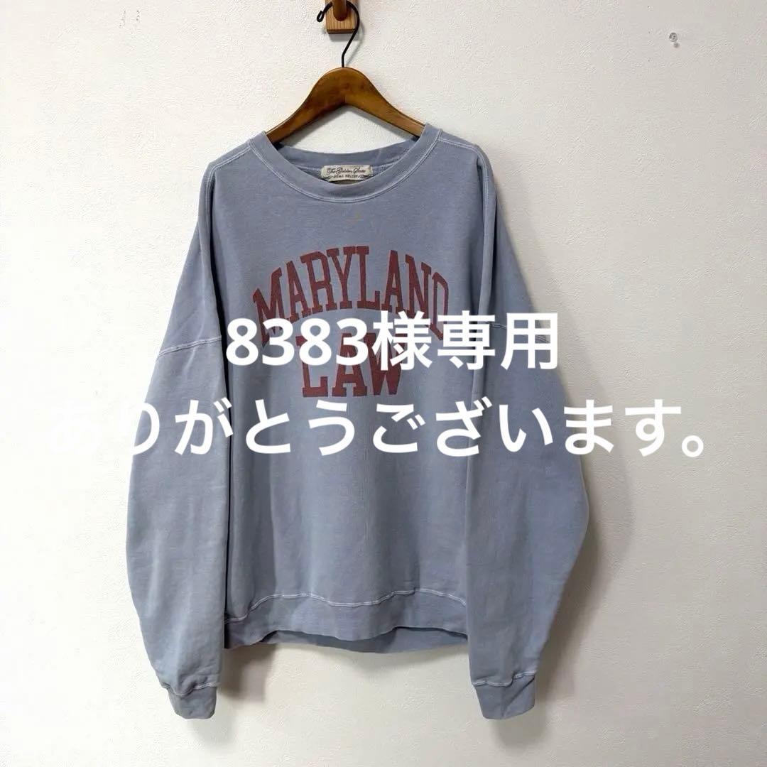 ONLY ARK別注 レミレリーフ SP加工3飛び裏毛クルー M