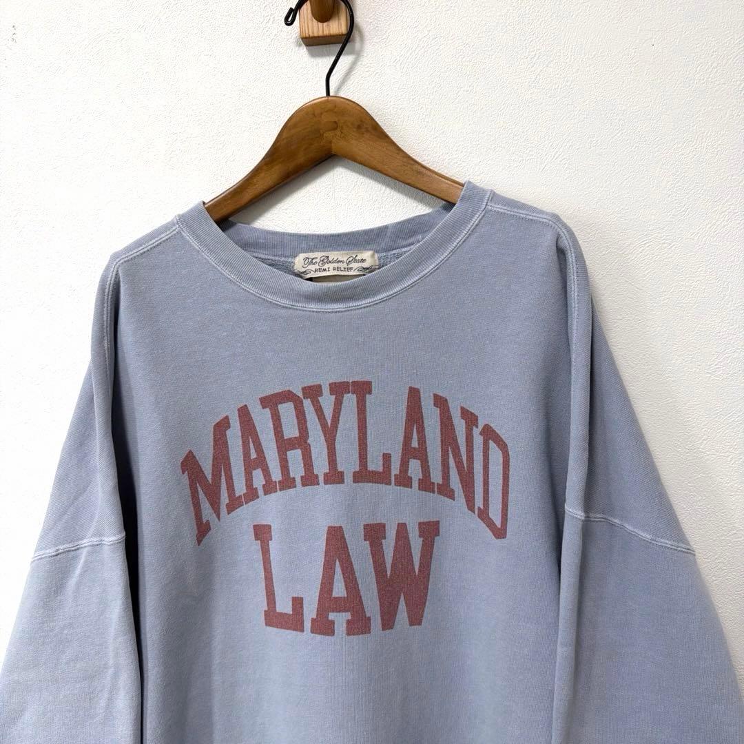 ONLY ARK別注 レミレリーフ SP加工3飛び裏毛クルー M