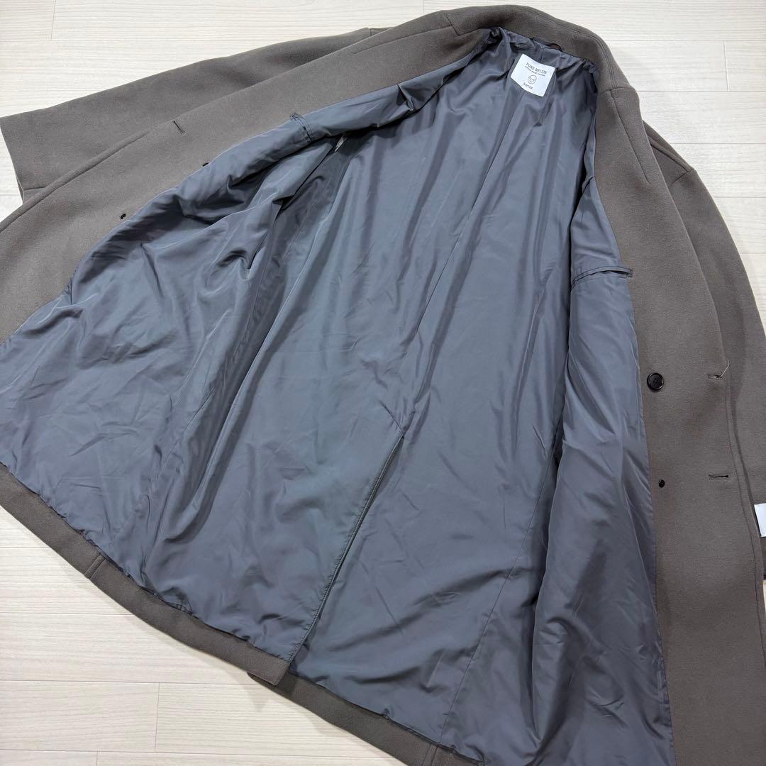 新品タグ付 SHIPSany XL ピュアウールメルトン ダブルチェスターコート