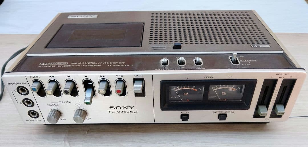 SONY カセットデンスTC-2850SD伝説名機動作訳あり(よ70)