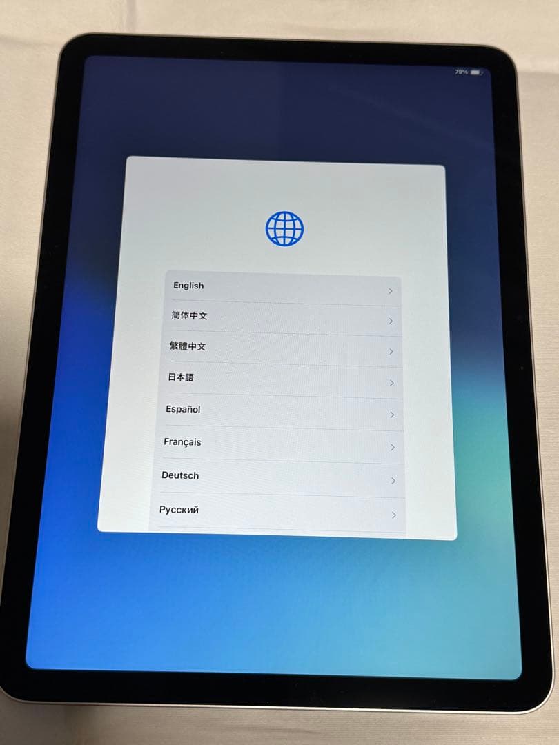 美品 iPad Air 6世代 M2 128GB Wi-Fiモデル スターライト