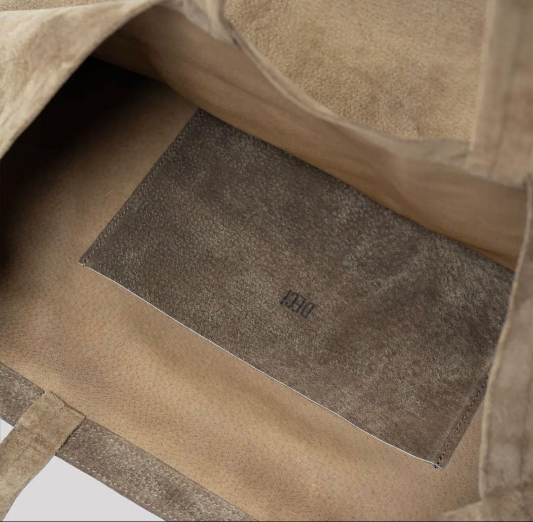 バッグ Suede Tote Bag L Deci