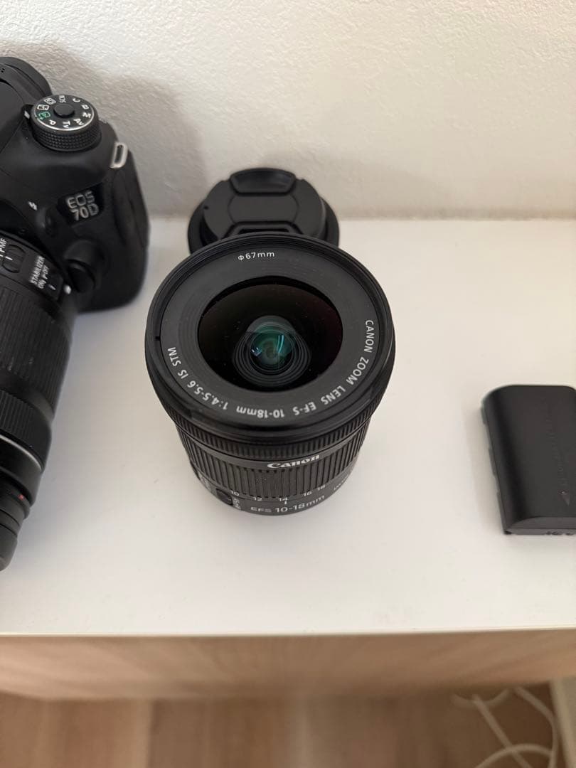 Canon EOS 70D デジタル一眼レフ　レンズ3本セット